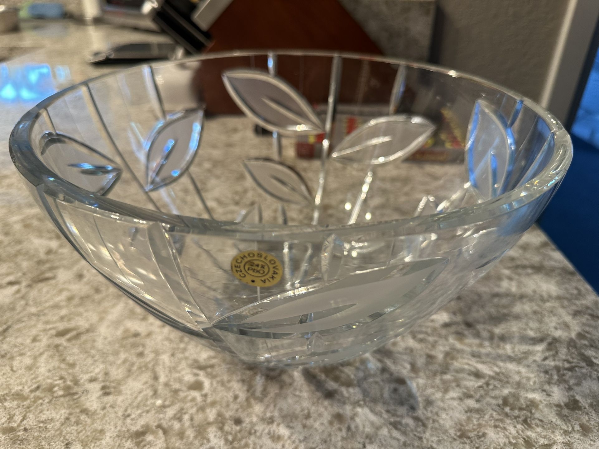 12” Crystal Bowl