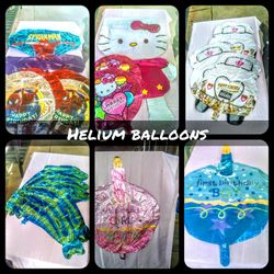 Hellium balloons