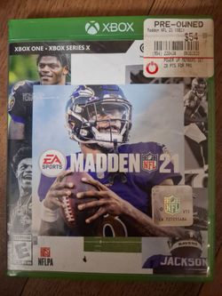Madden NFL 21 Xbox One / Xbox Series X