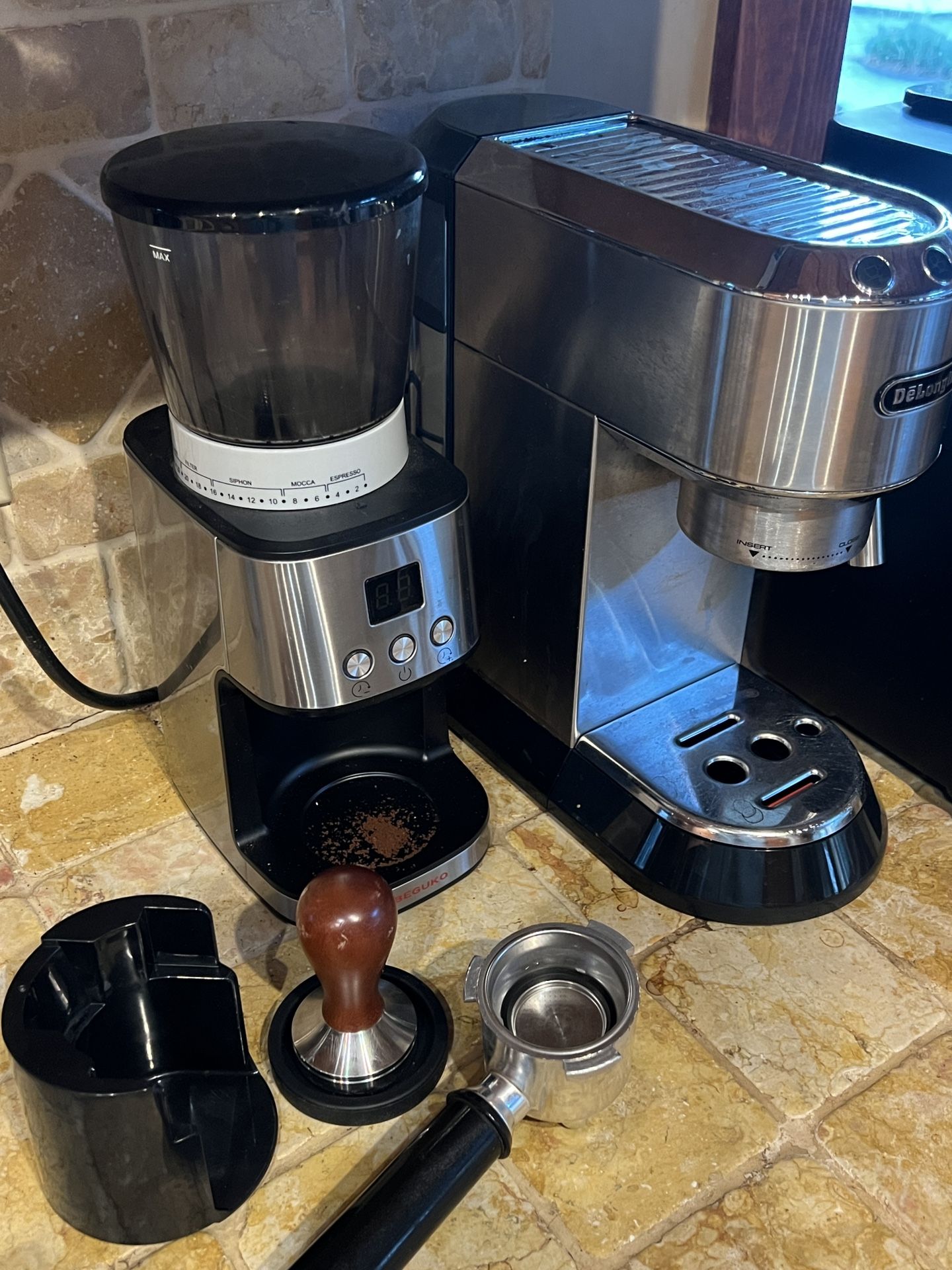 Espresso Machine And Grinder