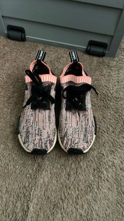 Adidas NMD R1 Women’s Shoe, Pink and black ‘Sun Glow’