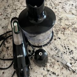 Braun Whisk And Cup Chopper