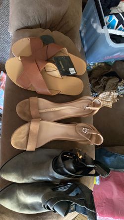 Women's Sandals and Heels Lot