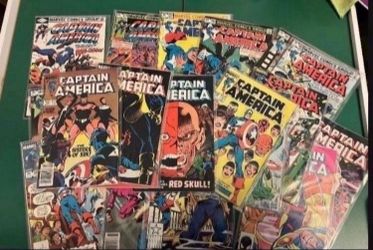 1980s Bronze Age Captain America Comics