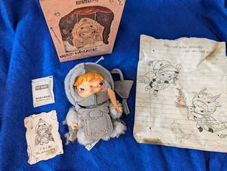 POP MART HIRONO Mist Walker The Unfallen Wing Plush Doll Pendant