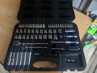Task Force 75-Piece Standard (SAE) Mechanics Tool Set