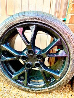 Mischelin POTENZA SPORTS TIRES & WHEELS 5X114.3BOLT PATTERN (255/35ZR18 TUBELESS TIRES w/ 80-85% life