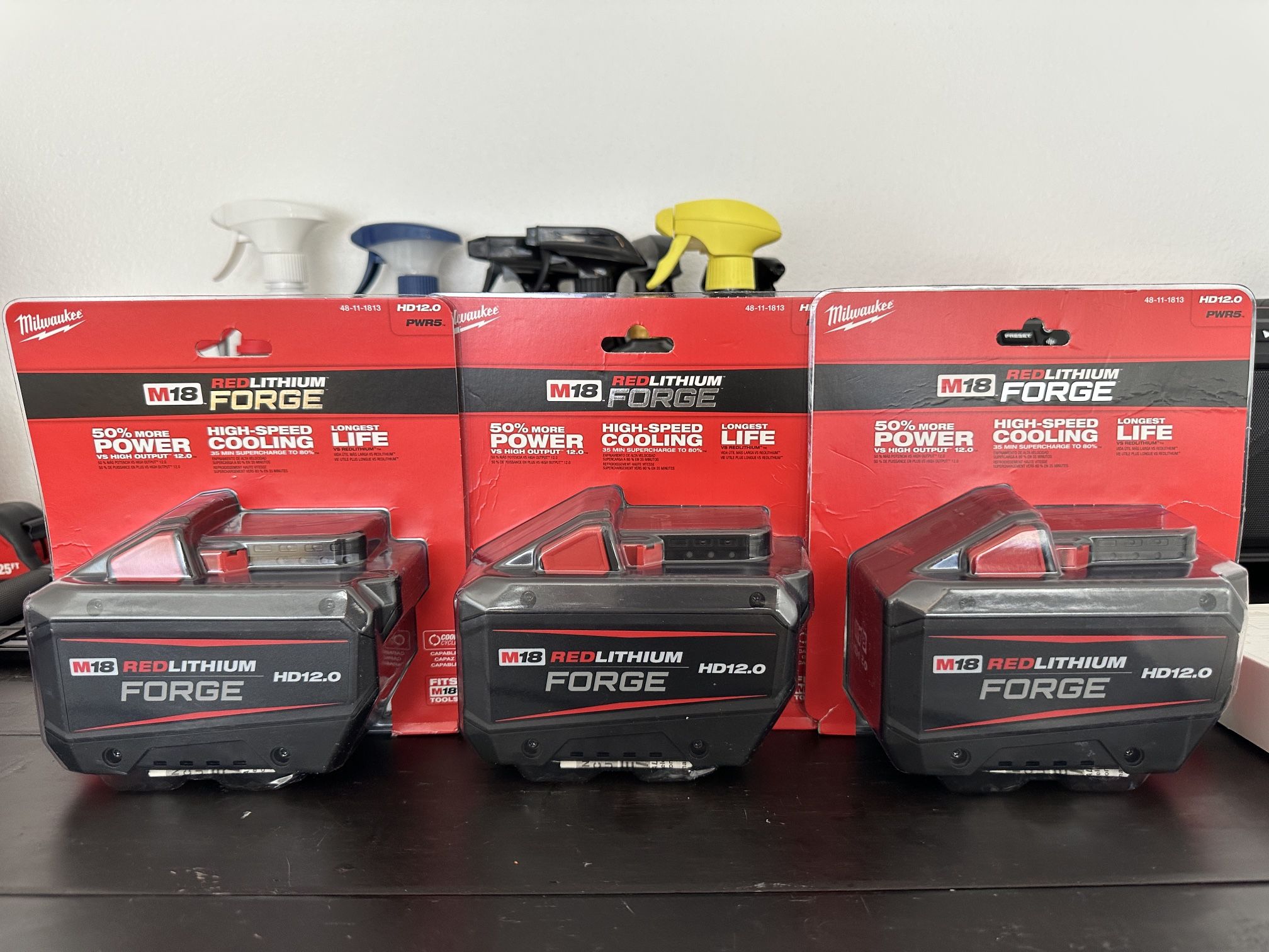 (10) Milwaukee Forge 12.0