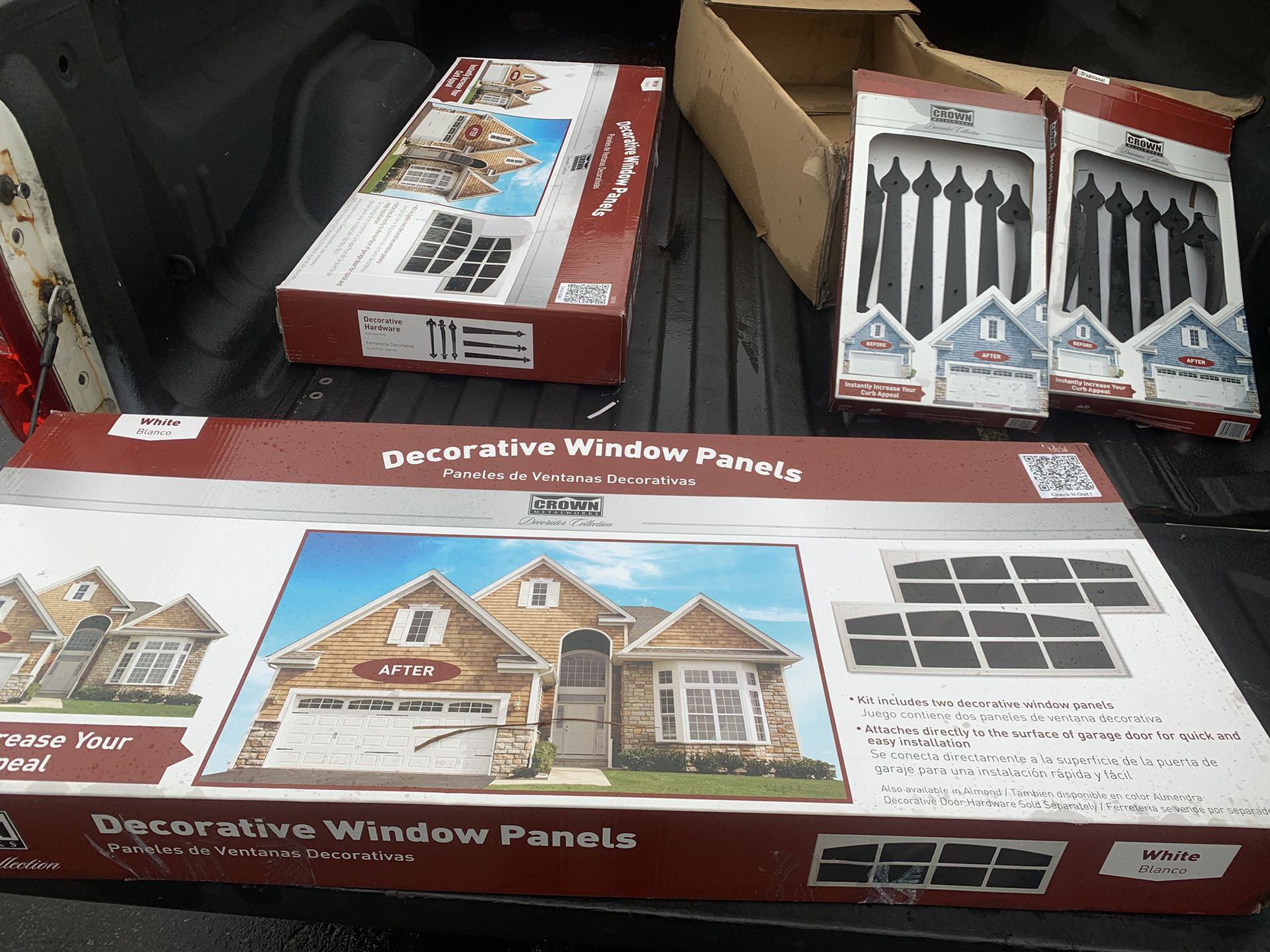 Garage Window Panels