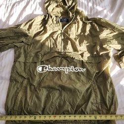 Champion pack wind rain jacket, Like New, XL
