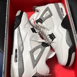jordan 4 white cement