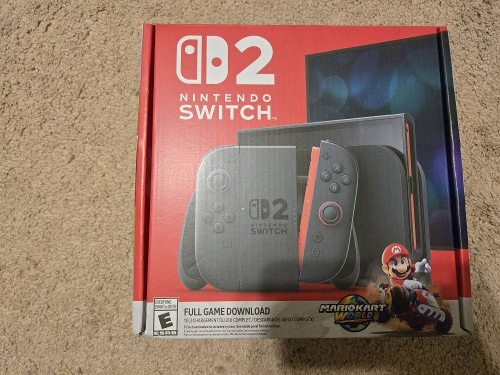 Nintendo Switch 2 + Mario Kart World Bundle