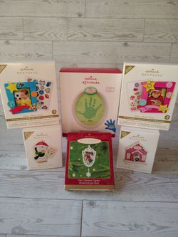Hallmark Christmas ornaments ( $5.00 each)