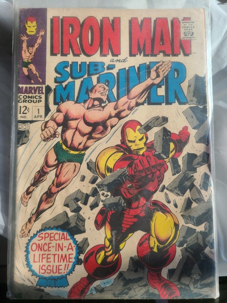 Iron Man and Sub-Mariner #1 (1968) – Marvel Comics