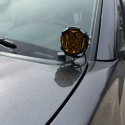 Auxbeam V-Ultra  3” LED Off-Road Pod Lights w/ Amber DRL + Side Sho