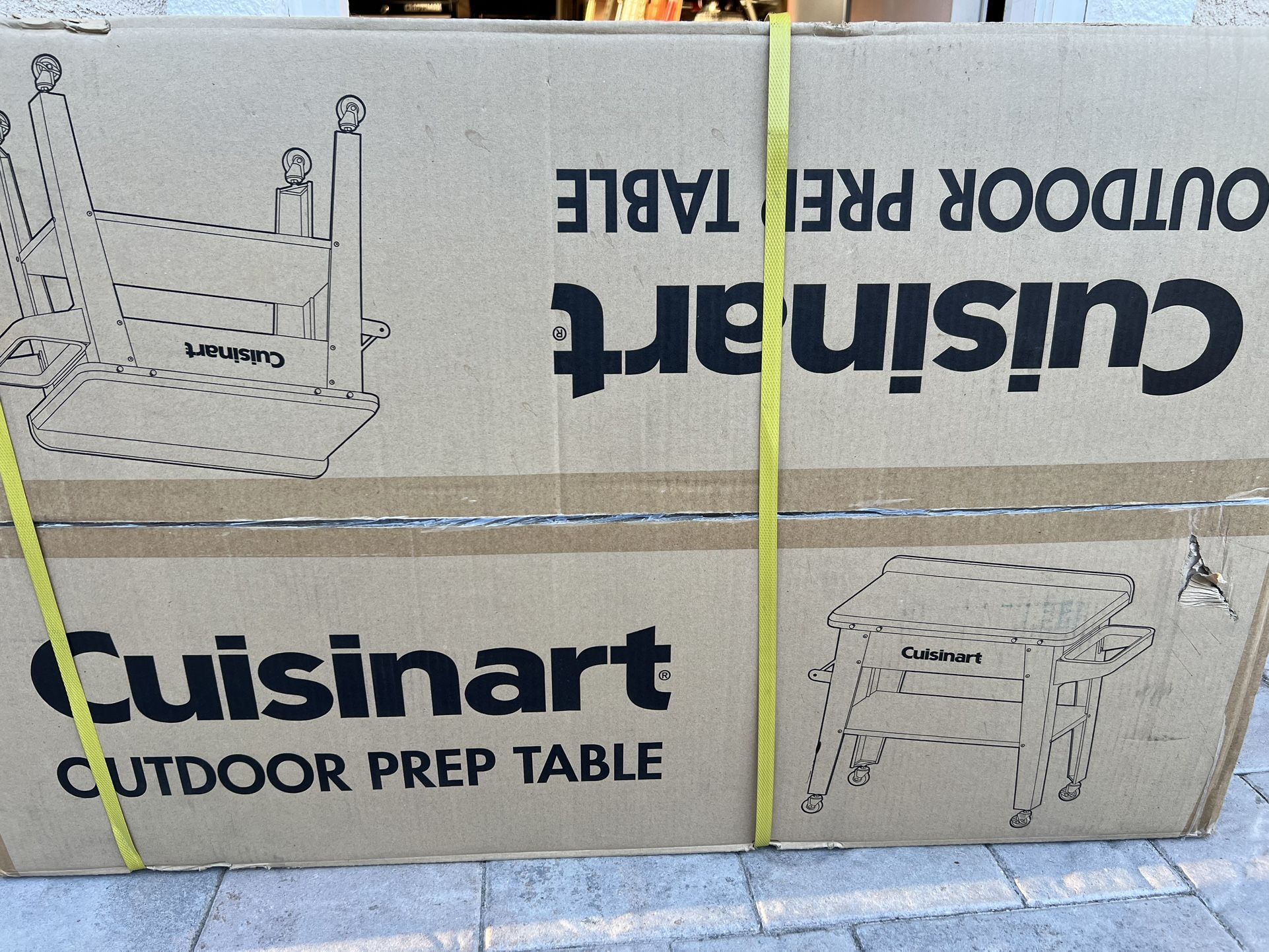 Cuisinart Stainless Steel Outdoor Prep Table