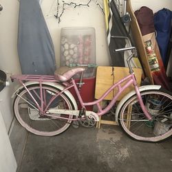 Old classic pink schwinn