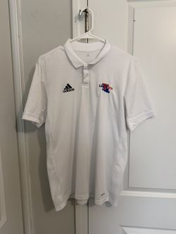 Adidas white Louisiana Tech Polo