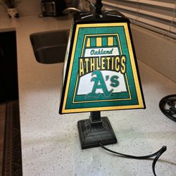 Oakland A’s Baseball Lamp