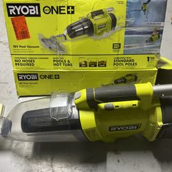  ONE+ 18V Handheld Cordless Pool Vacuum Cleaner (Tool Only) with Floor Head