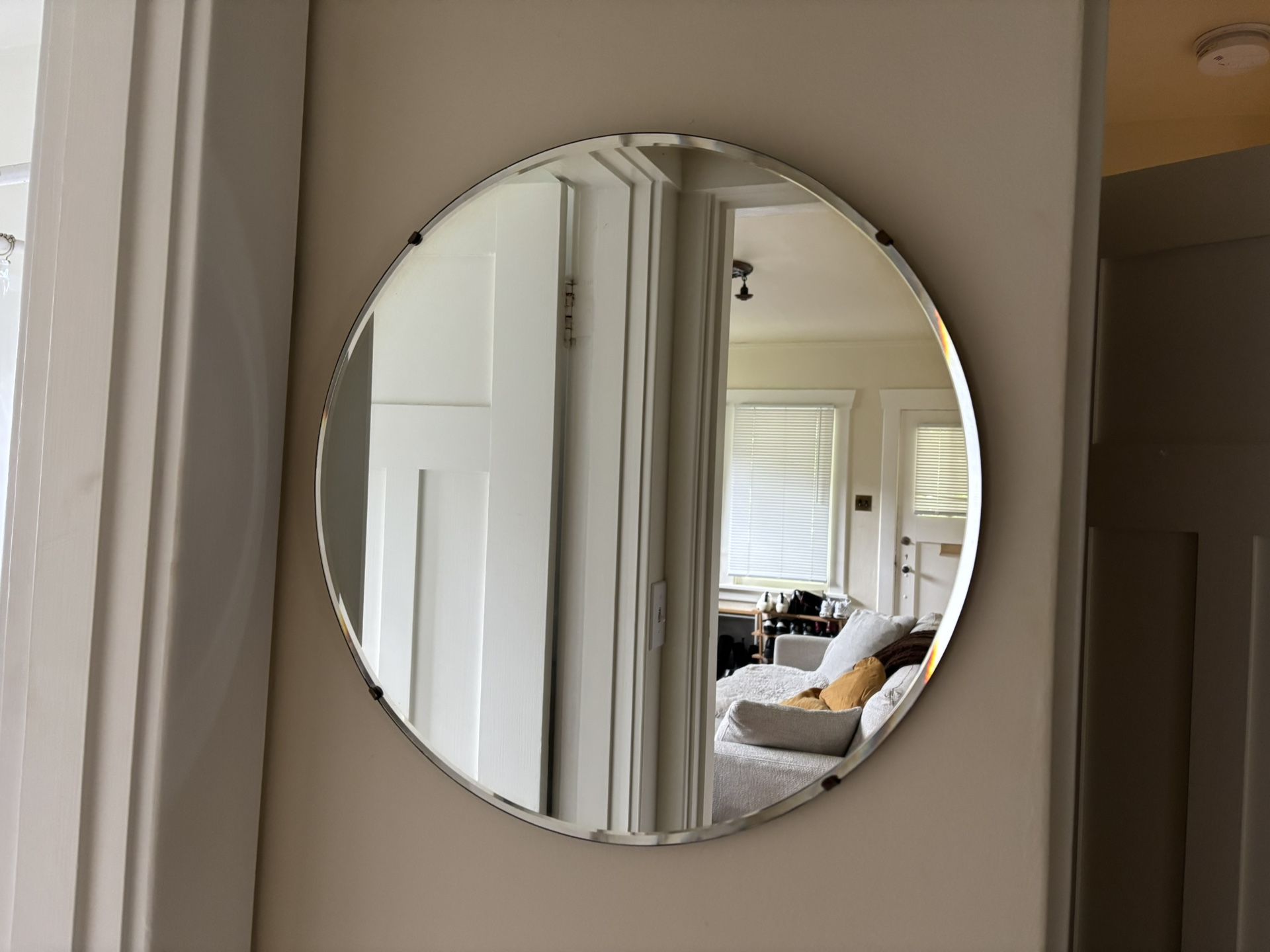 Vintage Circle Mirror