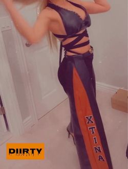 andmade Christina Aguilera "Dirrty" Costume - Custom Leather Bra & Chaps Set
