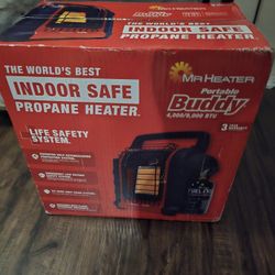  Brand new Mr. Heater Portable Buddy propane heater. 