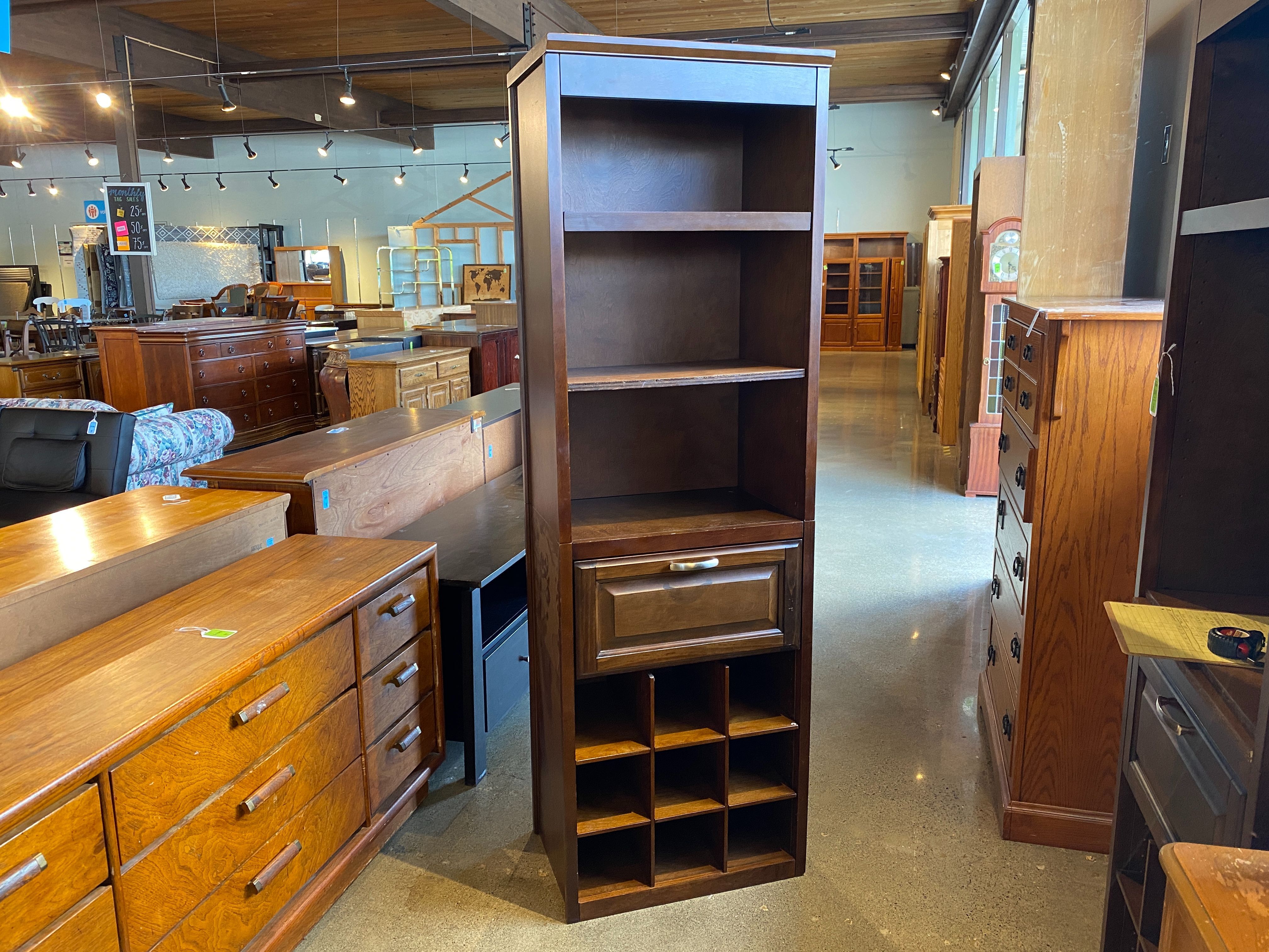 WHALEN Wooden Closet Organizer – Espresso