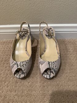 Size 5 Cole Haan Roccia Print Sling back Pump