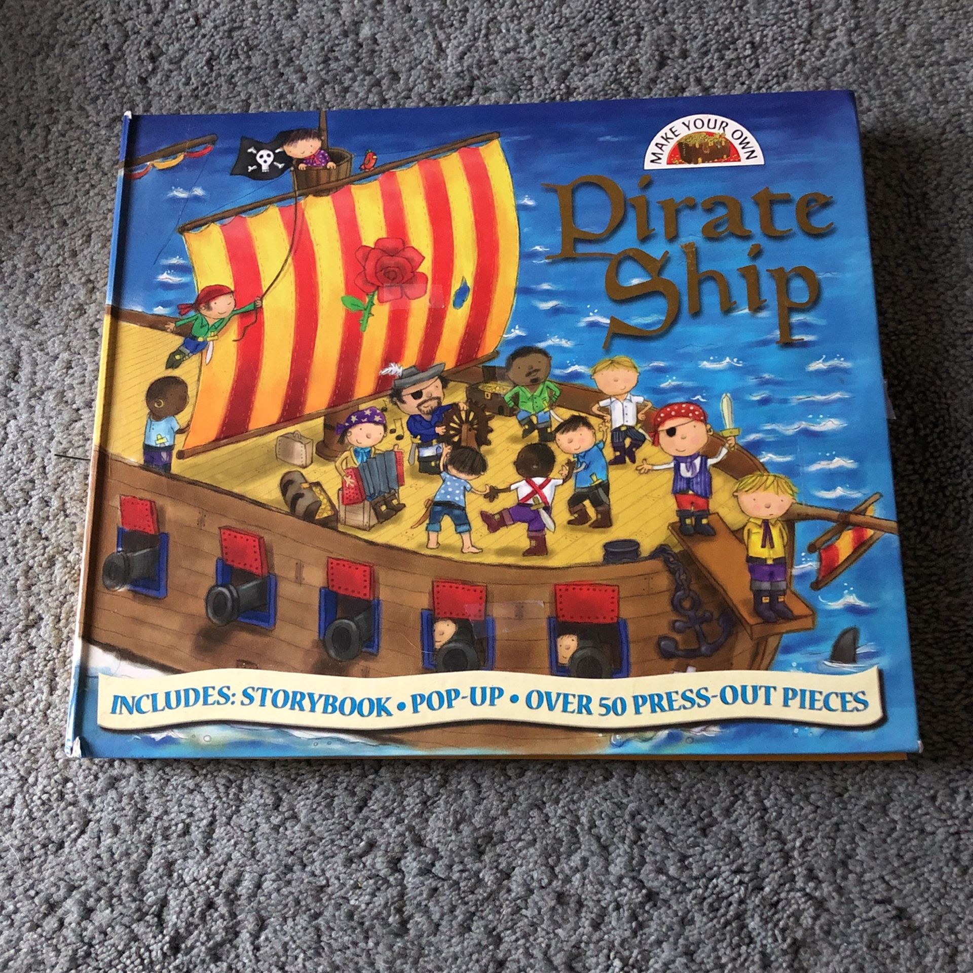 Pirate ship Pop -up Story Book