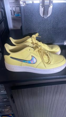 Yellow Nike Air Force 1s