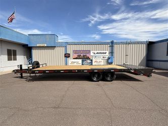 2027 MaxxD DOX 102x24 Deckover Flatbed 14k GVWR max ramps
