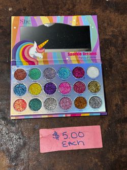 She Makeup Sparkle Dreams Pressed Glitter Palette