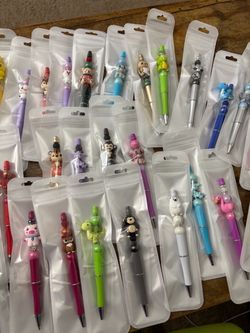 Charm Beaded Ballpoint Pens