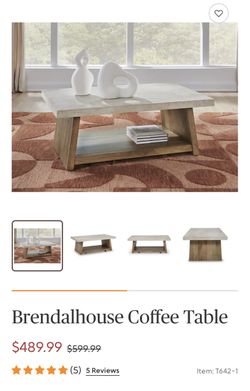 Coffee Table Ashley Furniture - New