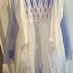 Girls Size 7/8 Elsa Dress 
