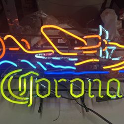 Corona Neon Sign