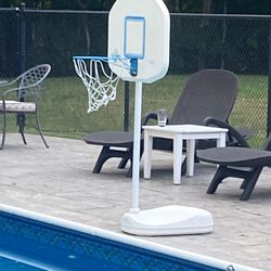 Swimming Pool Basketball Hoop