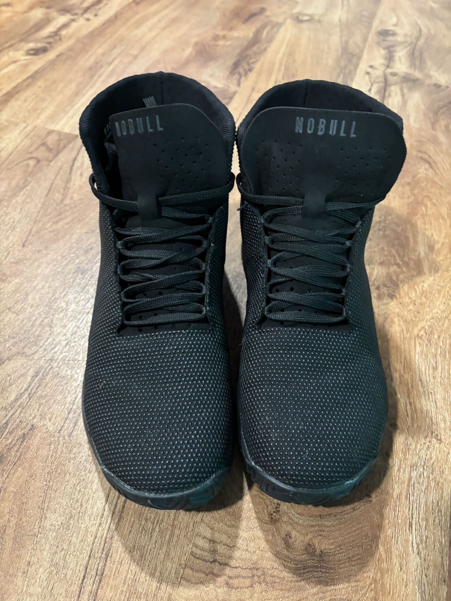 No Bull Black High Top Workout Sneakers