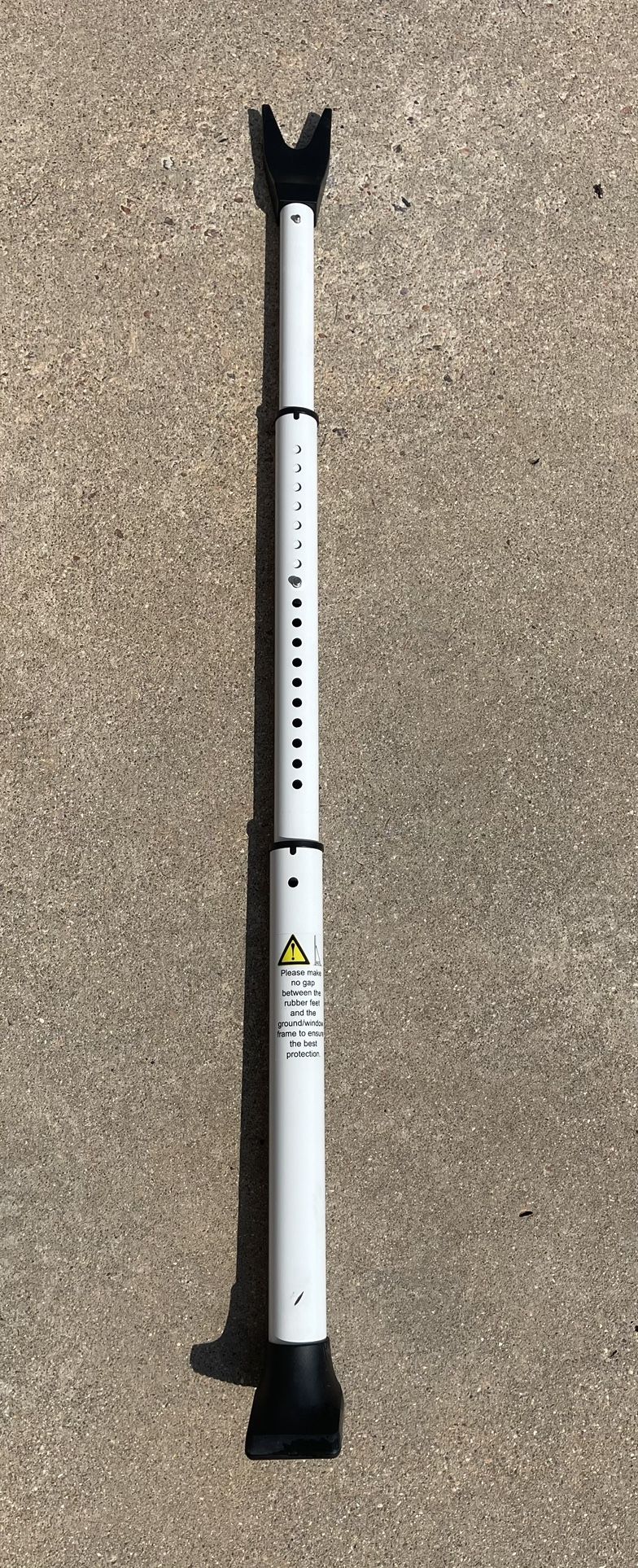 Security Bar - Adjustable Door And Window Security Bar Acemining Cast Iron 400 LB