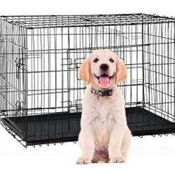 24 Inch Double Door. Dog Crate.