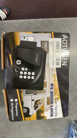 Rv door lock