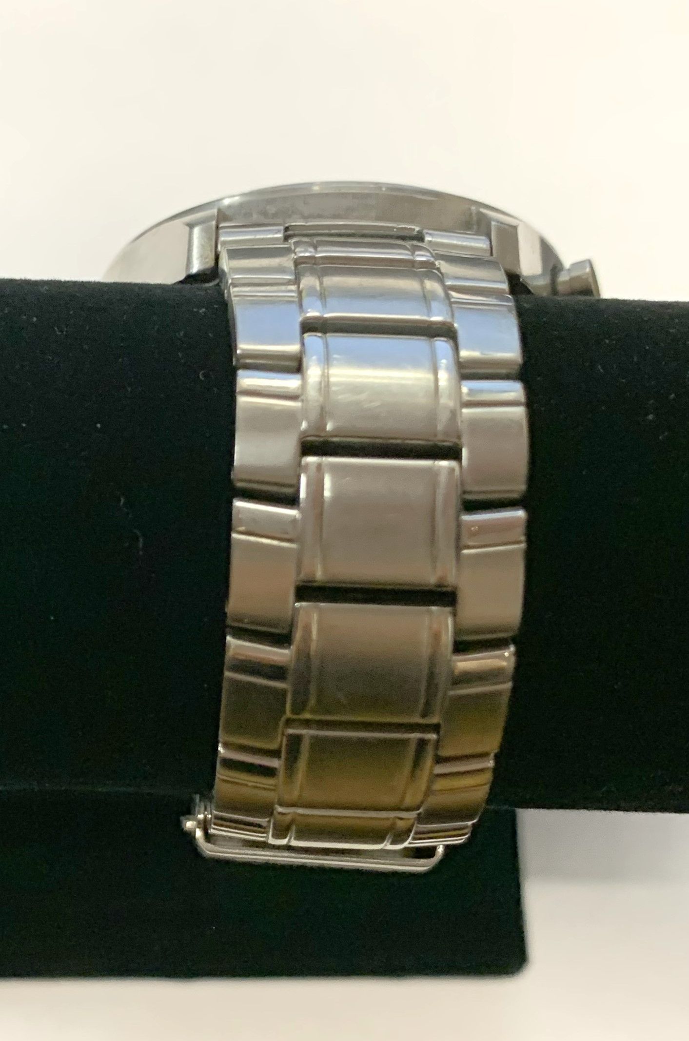 Fossil by Seiko Men's Asher Chronograph Stainless Steel Watch 8"