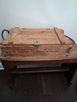 Vietnam ammo crate