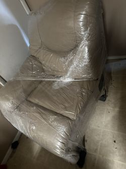 Leather Recliner Couch