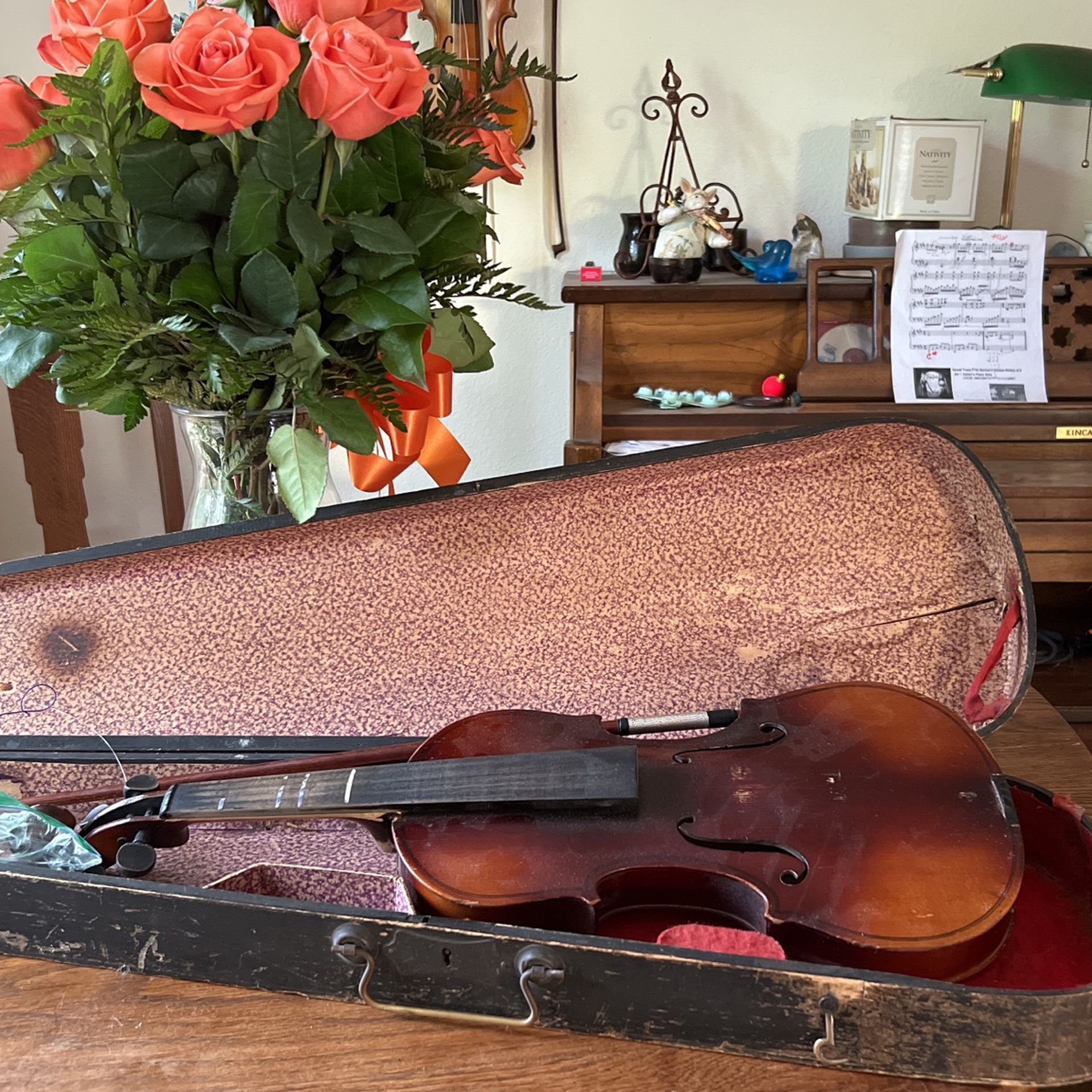 1873 Violin And It’s Parts