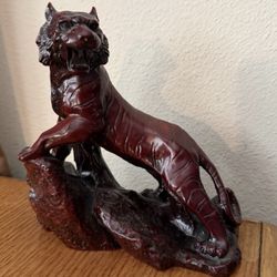 Chinese Resin Exquisite tiger statue gift