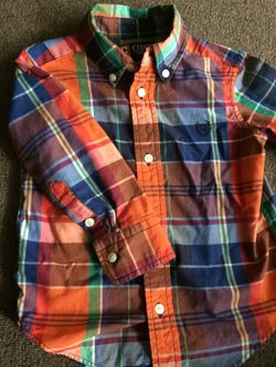 2T Chaps collar shirt