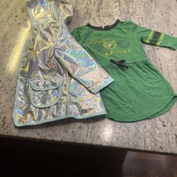 Girls Oregon Duck Dress With Rain Jacket 