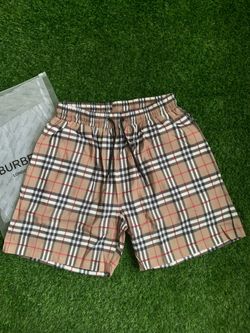 Plaid Burberry Shorts